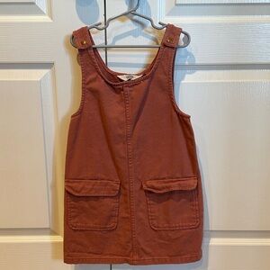 H&M Kids Rust Overalls size 7
